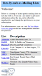 Mobile Screenshot of lists.fly-web.us